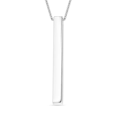 Rhodium Over Sterling Silver - Product card gallery slide 1 (10176673481017)
