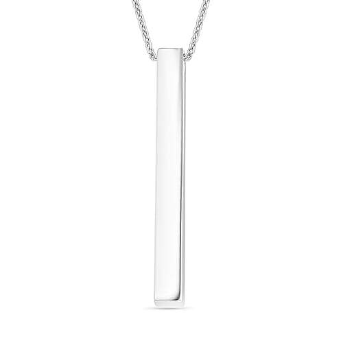 Rhodium Over Sterling Silver - Product card gallery slide 1 (9432777457919)