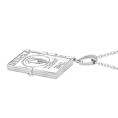 Rhodium Over Sterling Silver - Product card gallery slide 3 (9432779096319)