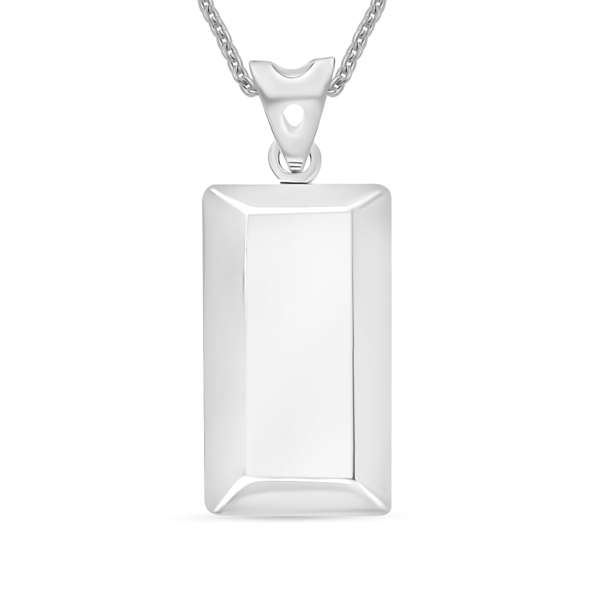 Bar Pendant Necklace in 950 Platinum 3.90 Grams 20 Inches image number 0