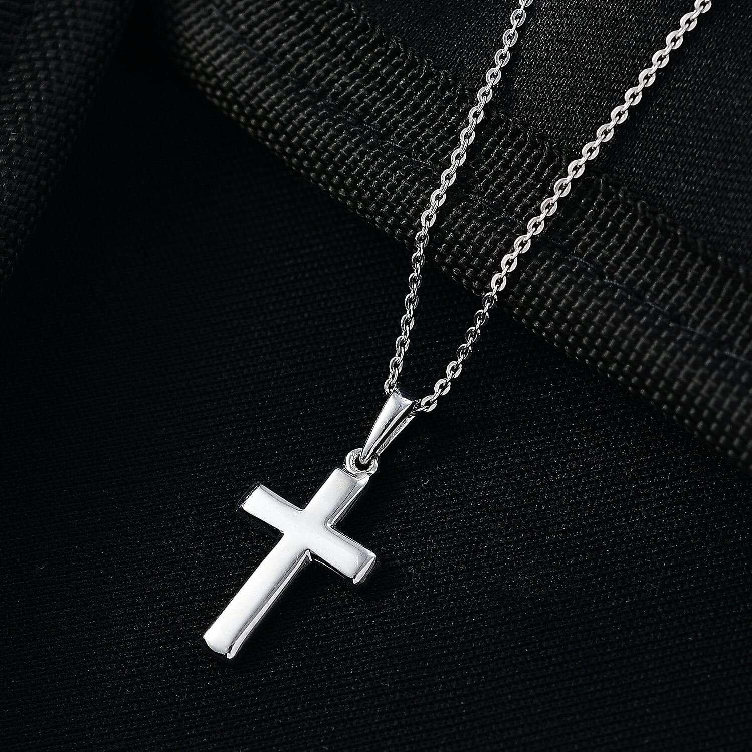 Rhodium Over Sterling Silver - Product card gallery slide 2 (10146137440539)