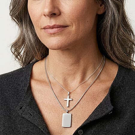 Rhodium Over Sterling Silver - Product card gallery slide 3 (10176674726201)