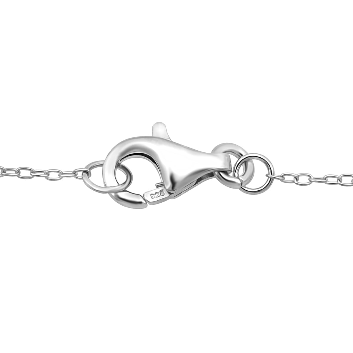 Heart and Arrow Cut Moissanite and Ceylon Sapphire 5.80 ctw Pendant Necklace in Rhodium Over Sterling Silver 20 Inches image number 5