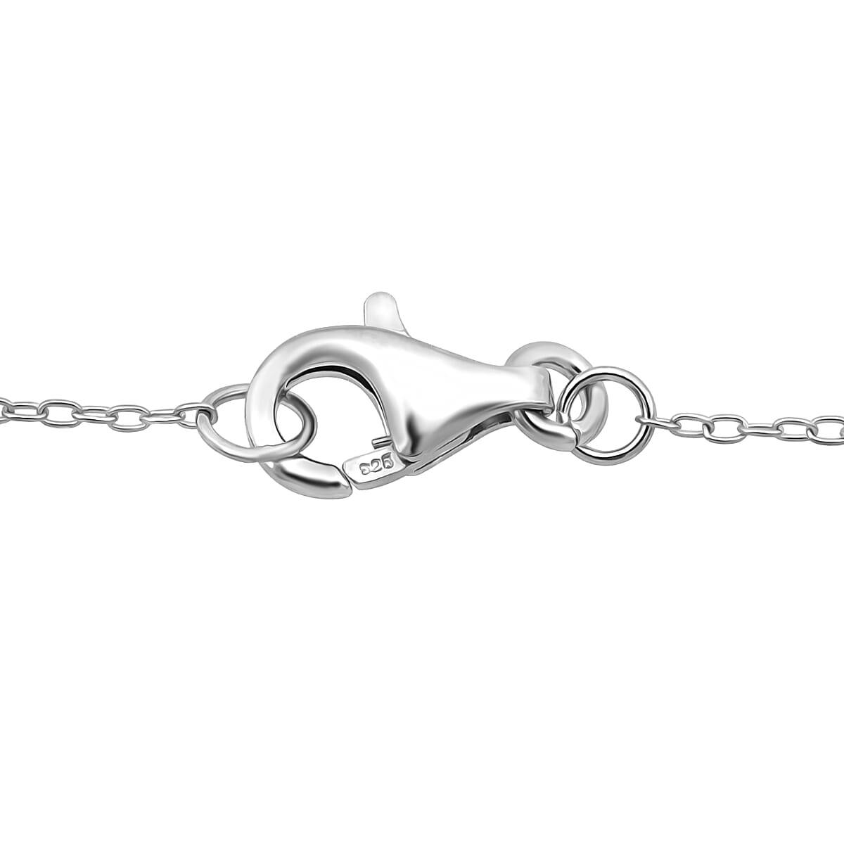 Heart and Arrow Cut Moissanite and Ouro Fino Rubellite 5.80 ctw Starflower Halo Pendant Necklace in Rhodium Over Sterling Silver 20 Inches image number 5