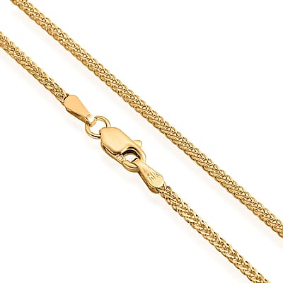 Blossom Heart Pendant Necklace in 10K Yellow Gold 20 Inches 3 Grams