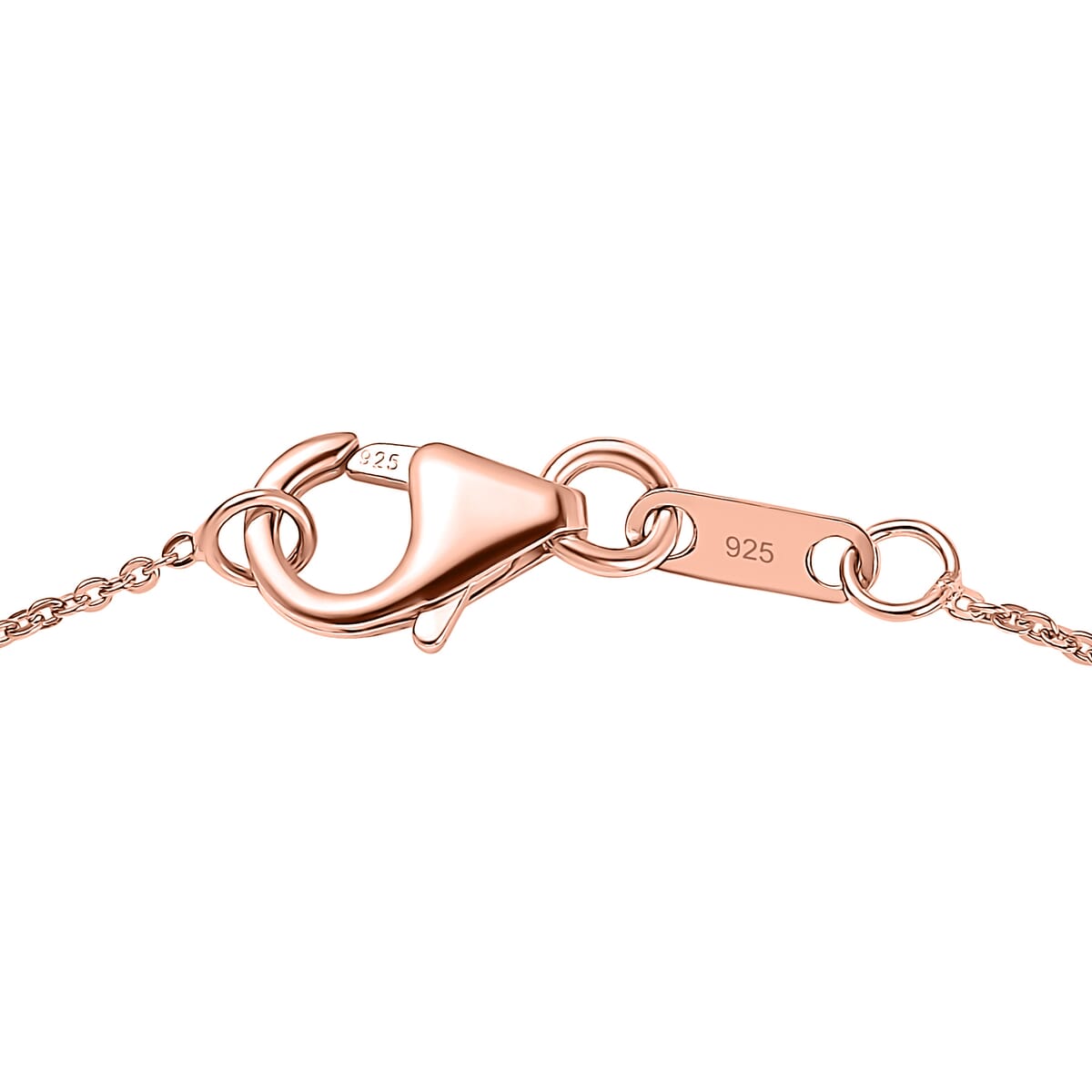 D'Joy Premium Ethiopian Welo Opal and Multi Gemstone 5.40 ctw Cherry Blossom Pendant Necklace in 18K Vermeil Rose Gold Over Sterling Silver 20 Inches image number 5