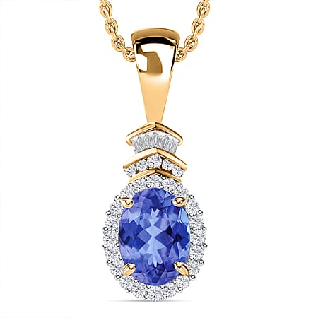 Tanzanite / 14K Yellow Gold - Product card gallery slide 1 (10176680067385)