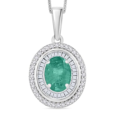Kagem Zambian Emerald / 10K White Gold - Product card gallery slide 1 (10176681115961)