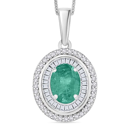 Kagem Zambian Emerald / 10K White Gold - Product card gallery slide 1 (10176681115961)