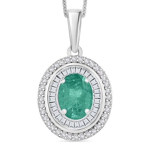 Kagem Zambian Emerald / 10K White Gold - Product card gallery slide 1 (10176681115961)
