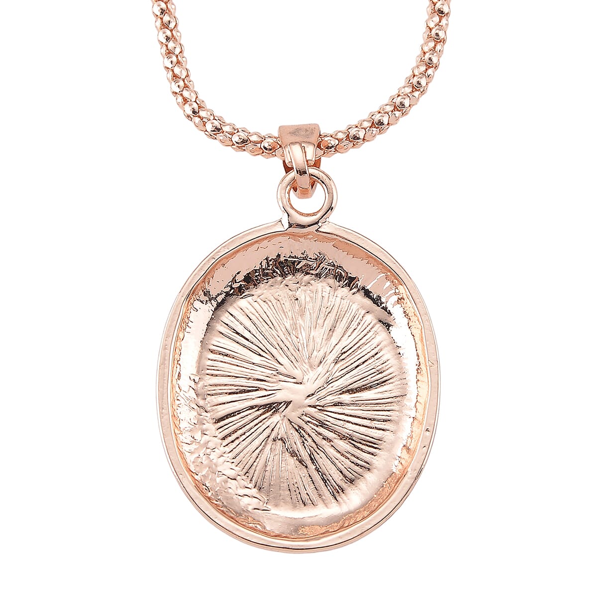 3pcs Set - Galilea Rose Quartz 150.00 ctw Earrings, Bracelet (6.50-8.0In) and Necklace 20 Inches in Rosetone image number 4