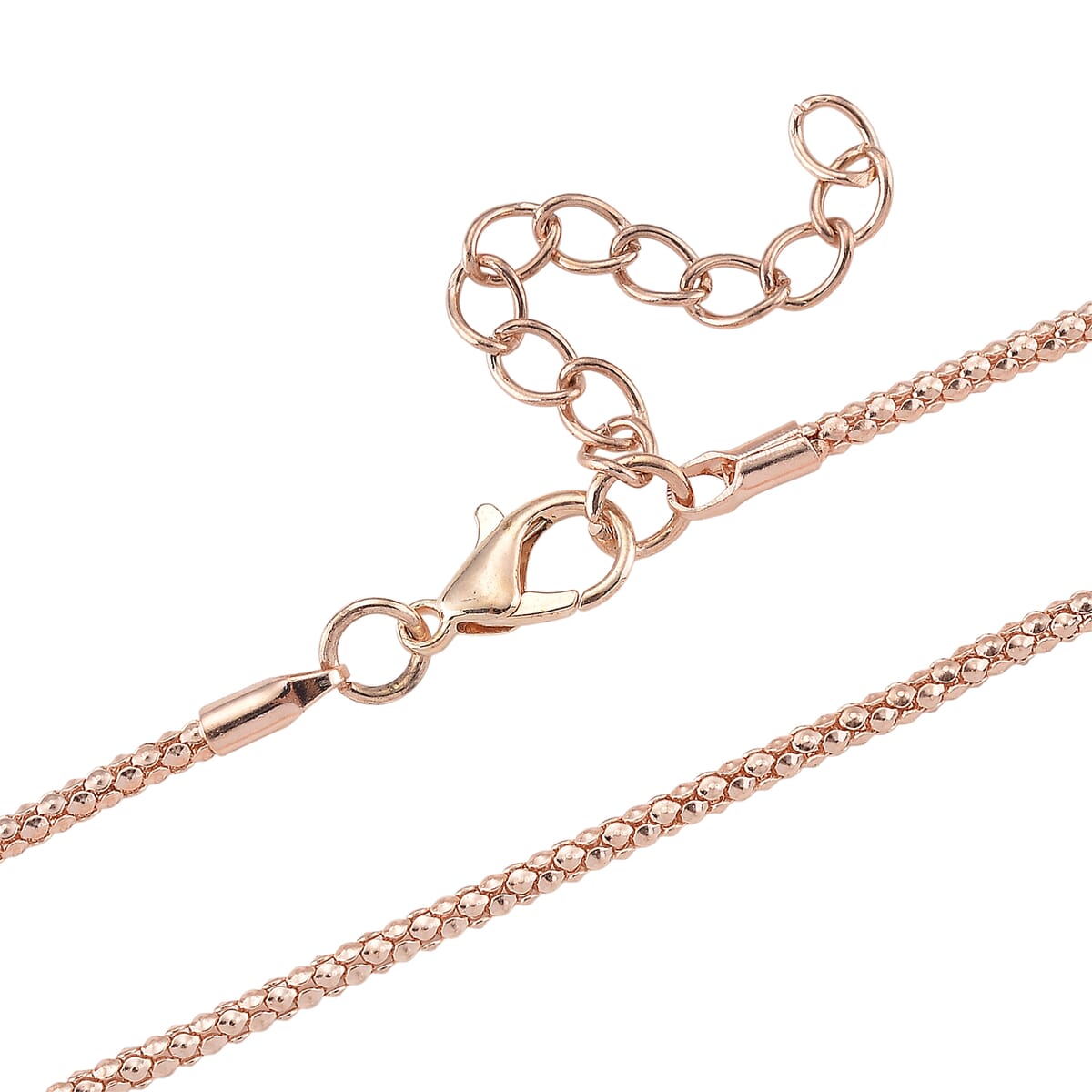 3pcs Set - Galilea Rose Quartz 150.00 ctw Earrings, Bracelet (6.50-8.0In) and Necklace 20 Inches in Rosetone image number 5