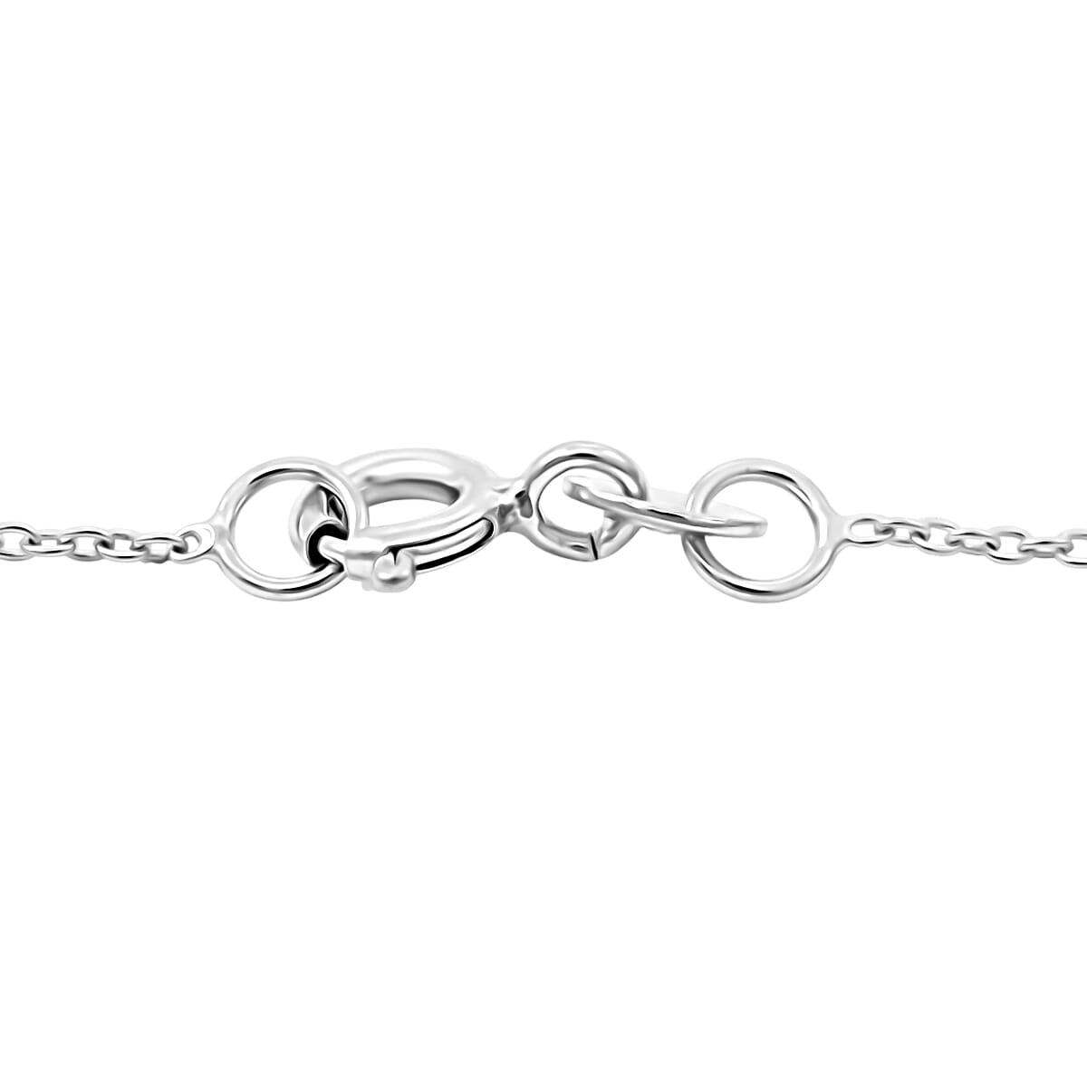 Luxuriant Lab Grown Pink and White Diamond VS 0.55 ctw Blush Crown Pendant Necklace in Rhodium Over Sterling Silver 20 Inches image number 4