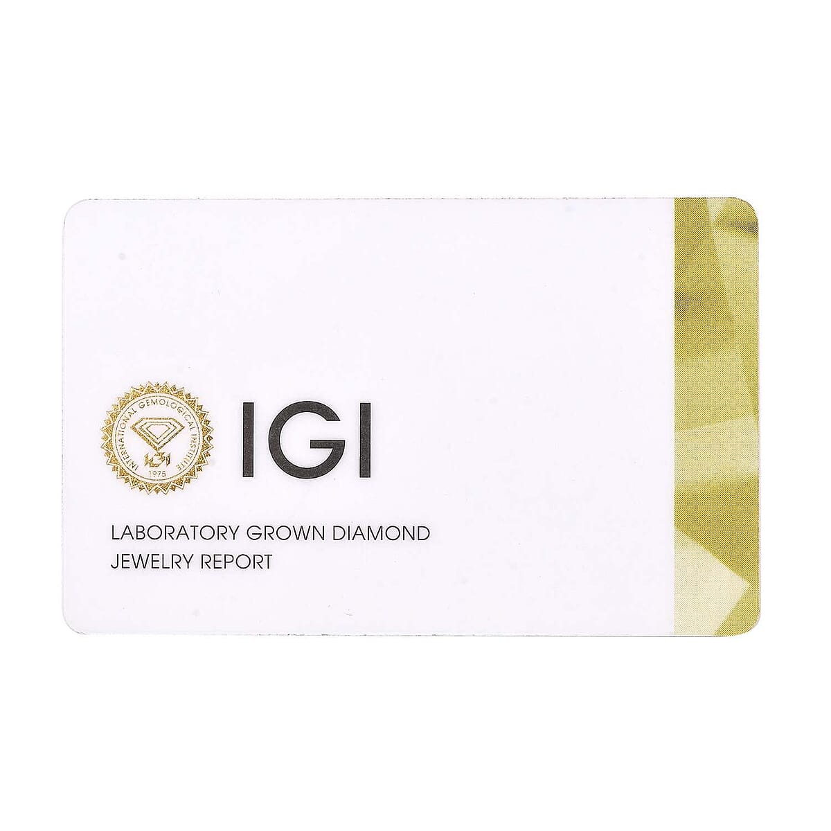 IGI Certified Luxuriant Lab Grown Diamond E-F VS 1.00 ctw Solitaire Pendant Necklace in 14K Yellow Gold 20 Inches (Del. in 10-12 Days) image number 5