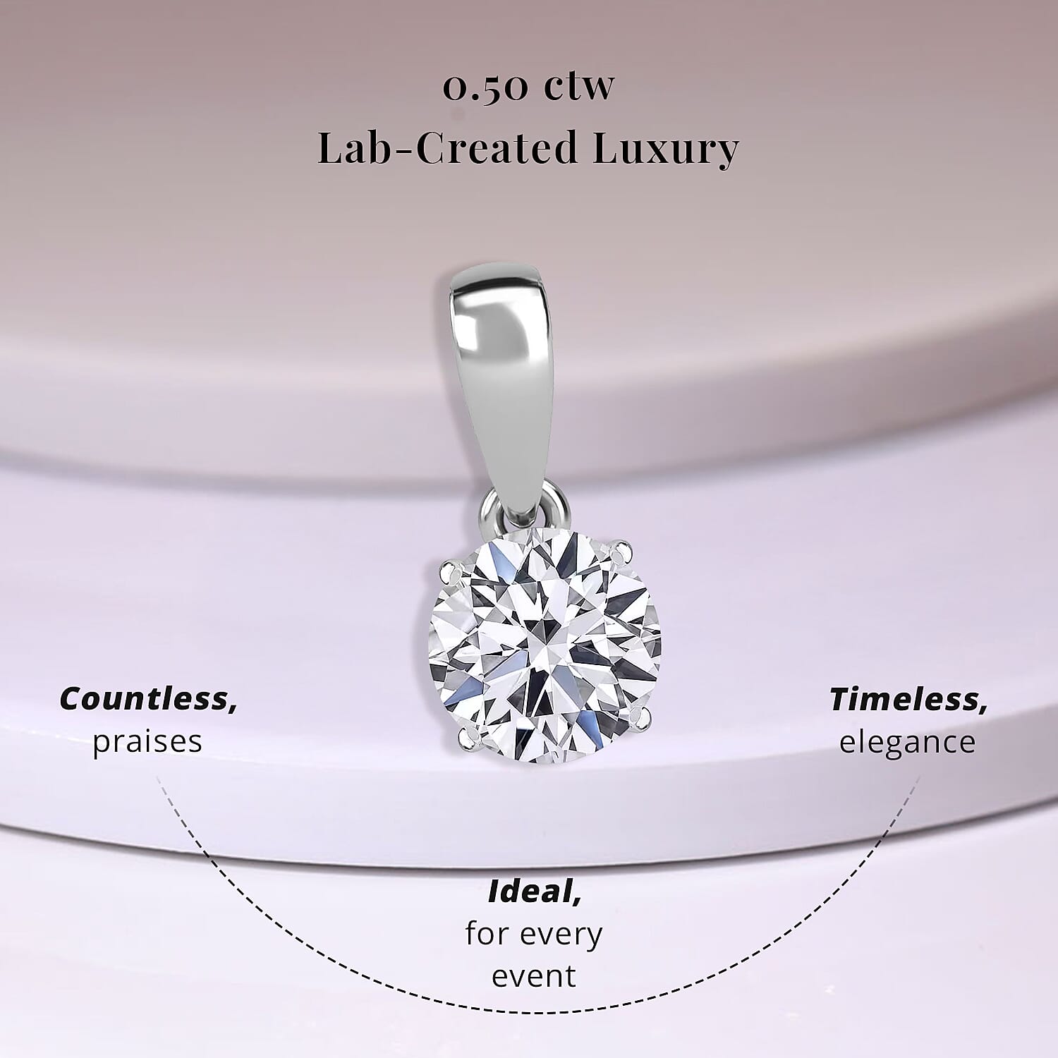 Rhodium Over Sterling Silver - Product card gallery slide 3 (9432870781183)
