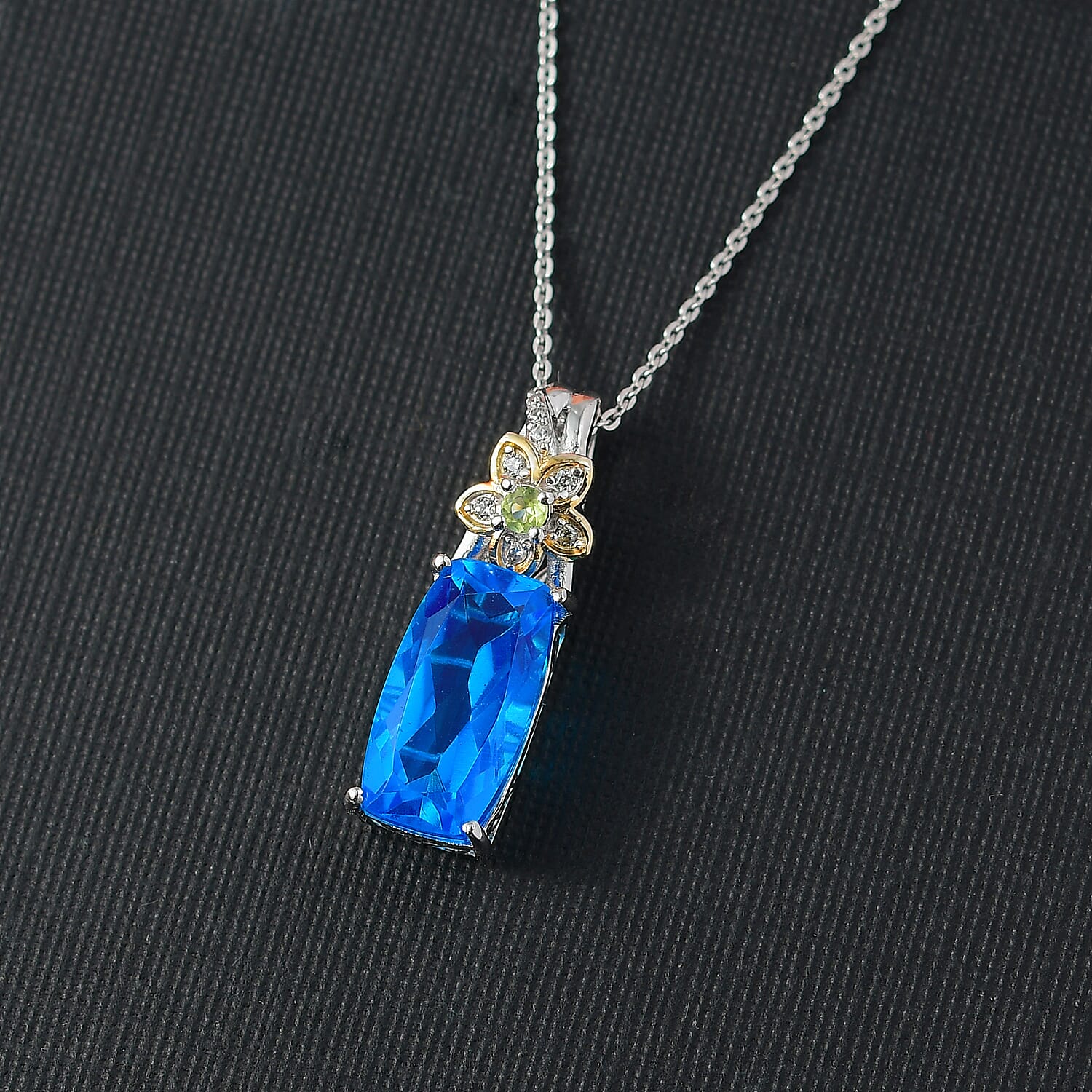 Buy EverTrue Caribbean Quartz (Triplet) and Multi Gemstone
