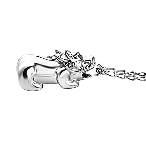 Rhapsody Pixiu Pendant Necklace in 950 099.99Platinum 5.80 Grams 20 Inches