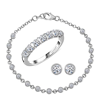 Rhodium Over Sterling Silver / 6 - Product card gallery slide 1 (10176684753209)