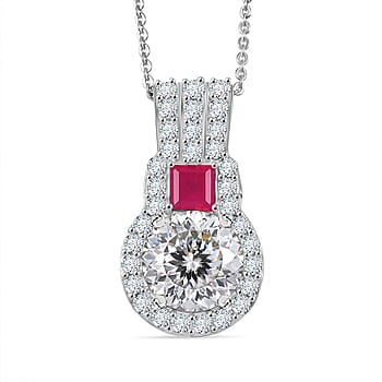 Moissanite & Niassa Ruby - Product card gallery slide 1 (9432867340543)