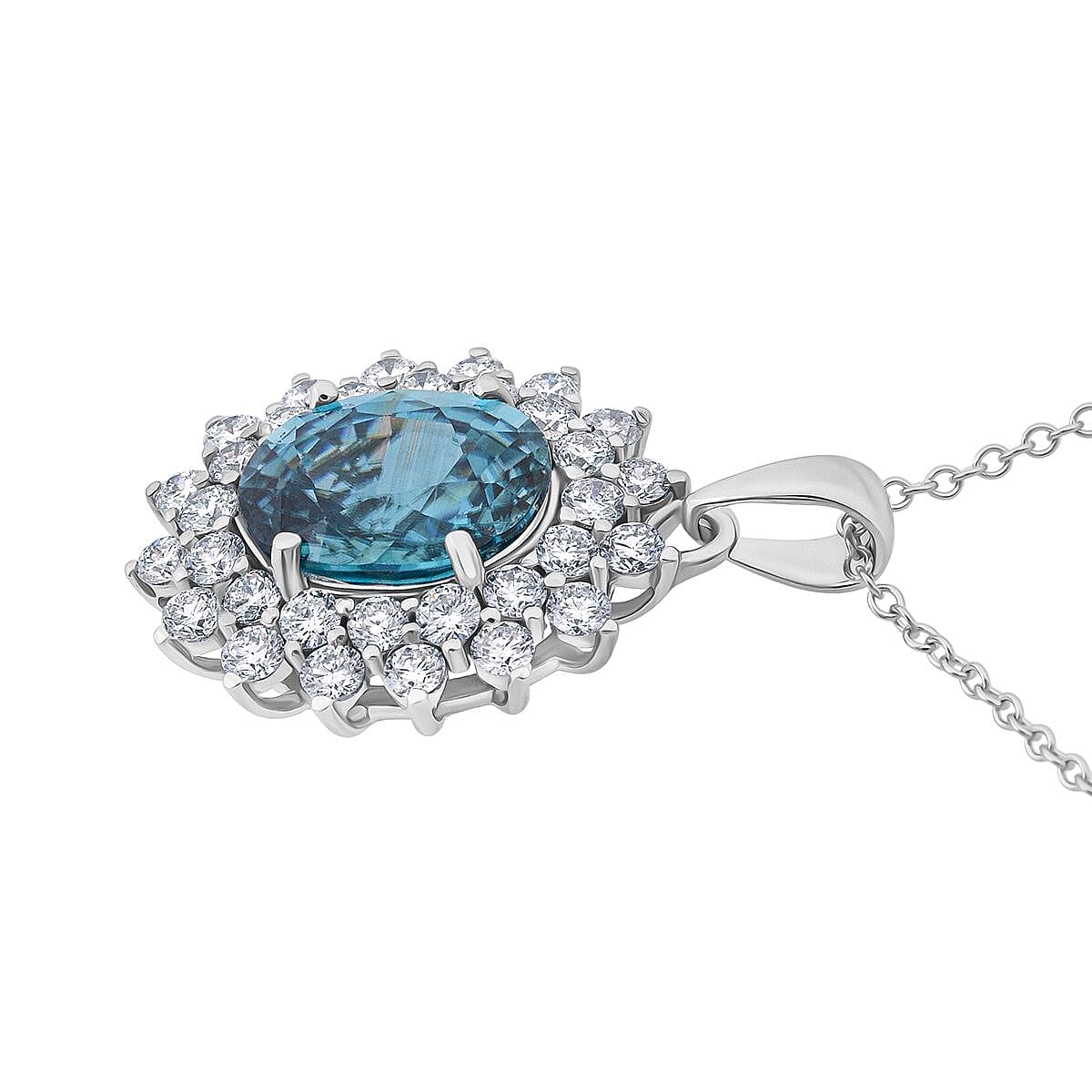 Buy AAA Cambodian Perito Moreno Blue Zircon and G-H SI Luxuriant