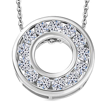 E-F VS / Rhodium Over Sterling Silver - Product card gallery slide 1 (10176690127161)