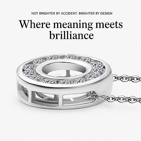 E-F VS / Rhodium Over Sterling Silver - Product card gallery slide 3 (10176690127161)