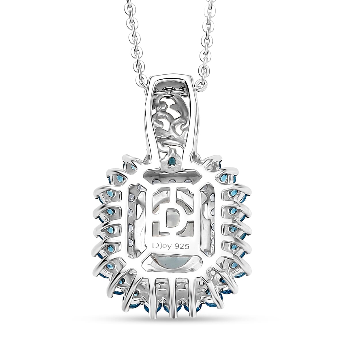 D'Joy Ethiopian Welo Opal and Multi Gemstone 1.70 ctw Sunburst Pendant Necklace in 18K Vermeil YG and Rhodium Over Sterling Silver 20 Inches image number 4