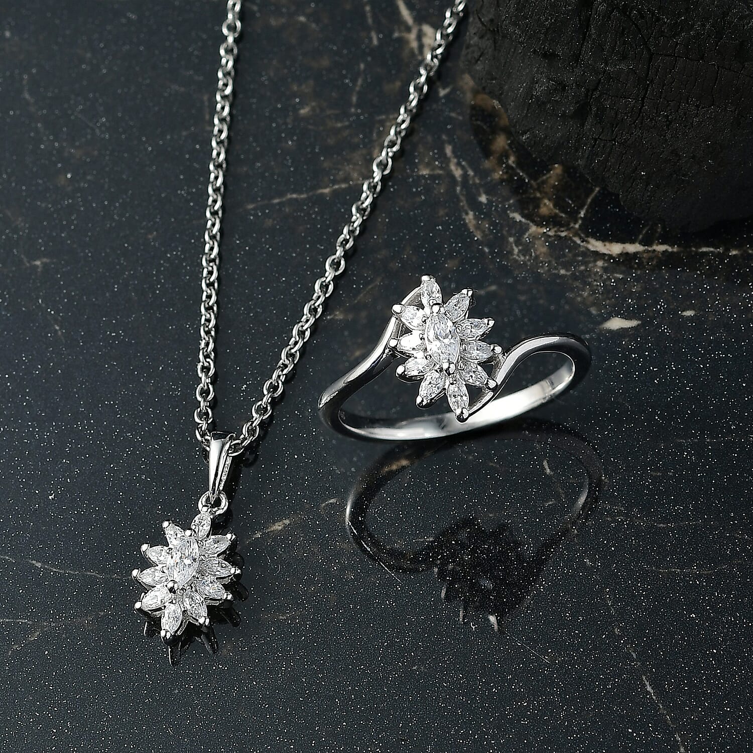 Buy J Francis Embellished with Zirconia by Swarovski 2.25
