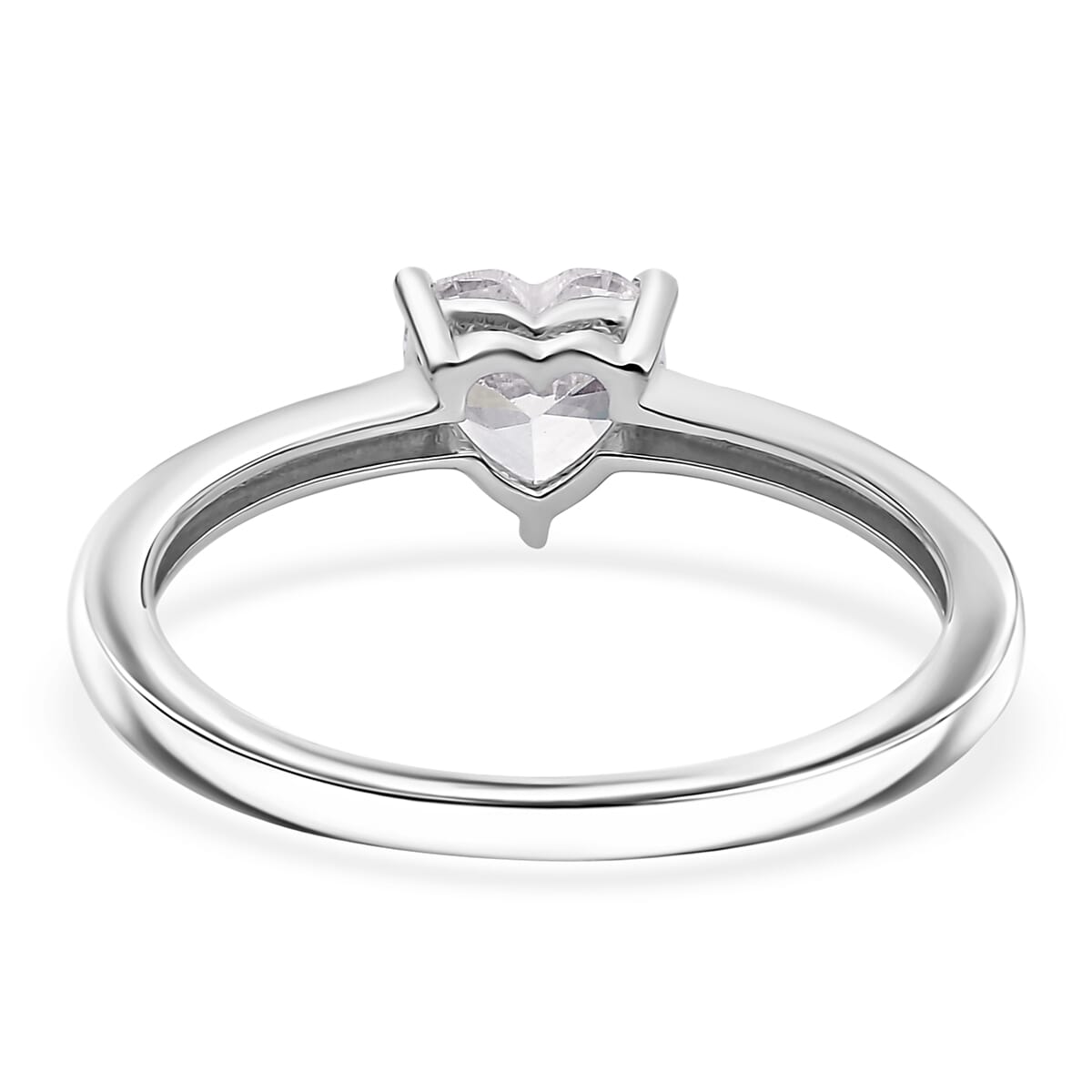 J Francis Embellished with Zirconia by Swarovski 3.80 ctw Earrings, Ring (Size 7.0) and Pendant in Platinum Over Sterling Silver with Stainless Steel Necklace 20 Inches image number 4