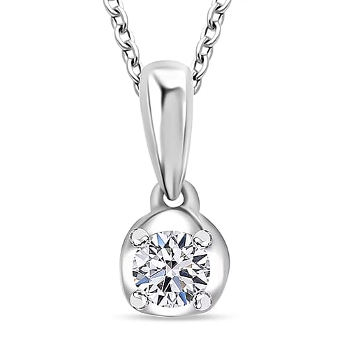 Rhodium Over Sterling Silver - Product card gallery slide 1 (9432927076607)