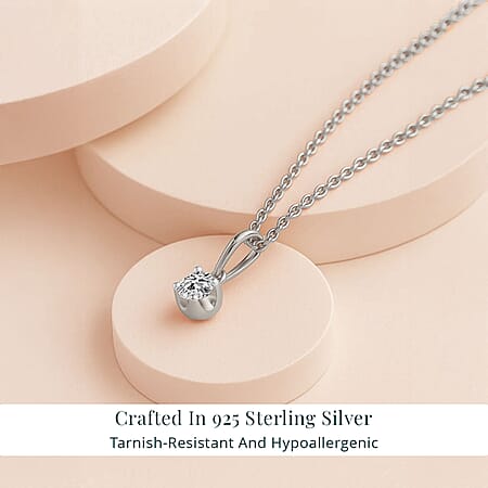 Rhodium Over Sterling Silver - Product card gallery slide 3 (10176691798329)