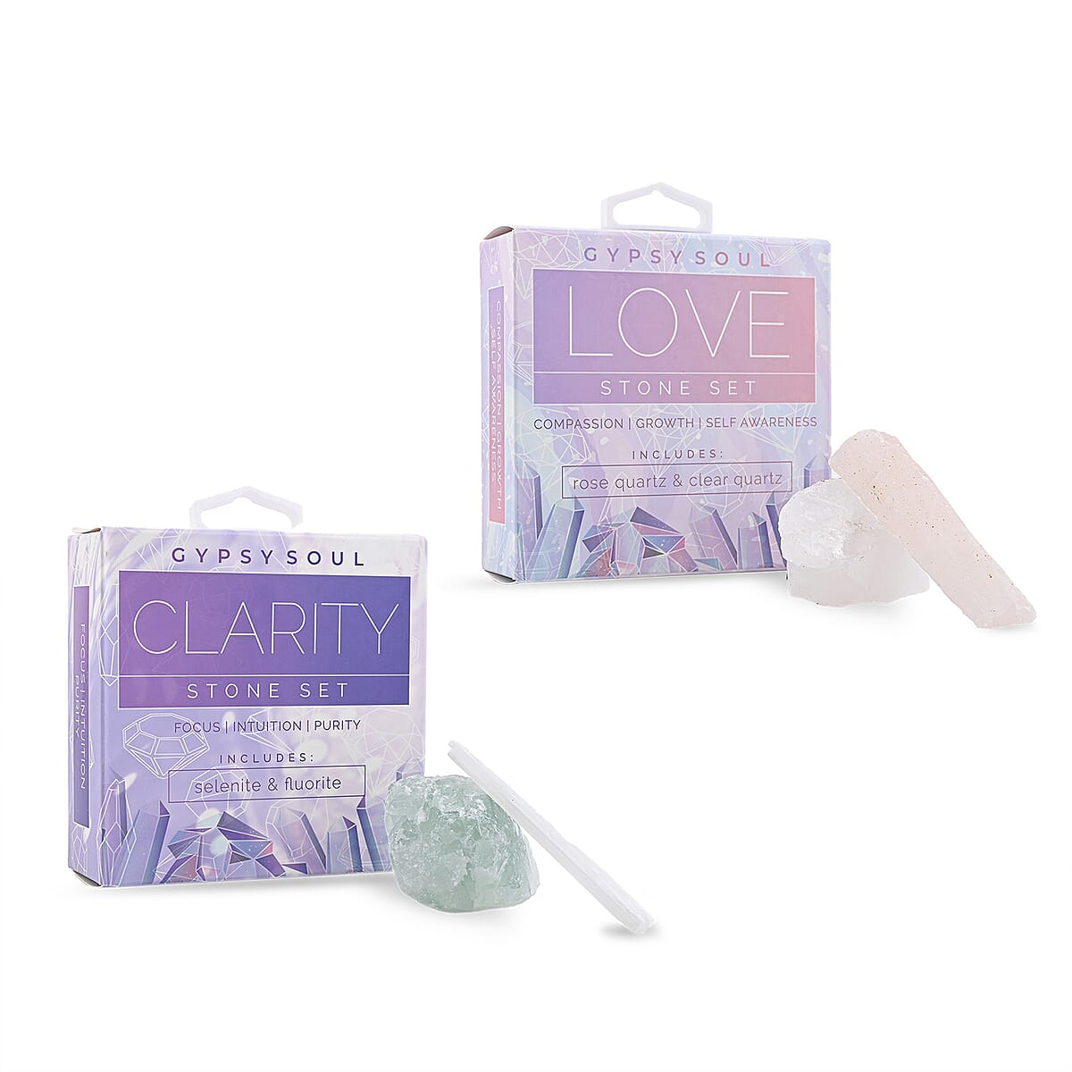 Gypsysoul Love 2Pc Crystal Set and Clarity 2Pc Crystal Set image number 0