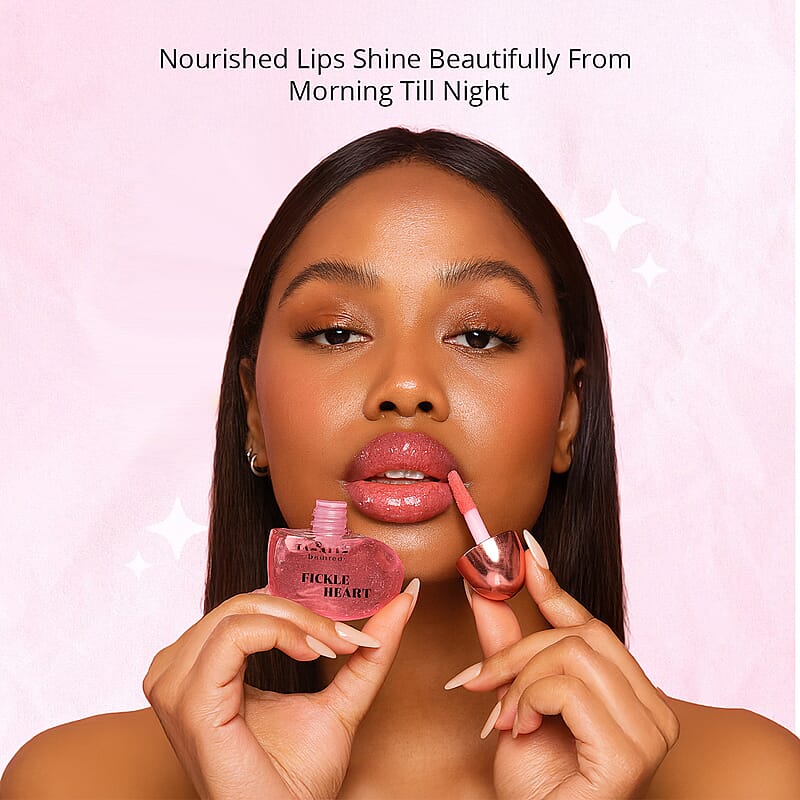 Fruta Loco 4 Piece Lip Gloss Set and Fickle Heart 3 Piece Lip Oil Set
