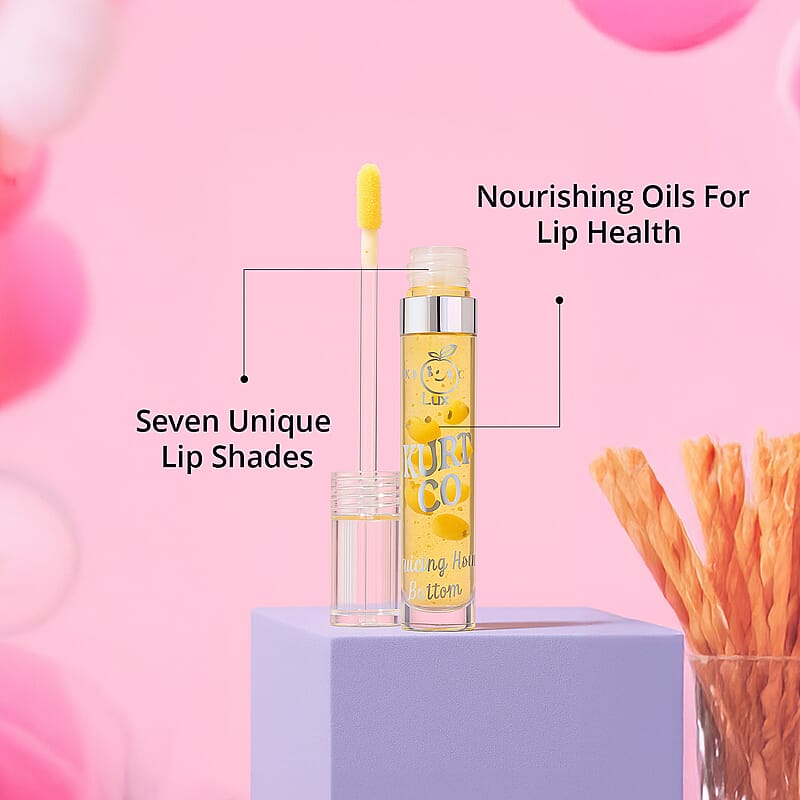 Fruta Loco 4 Piece Lip Gloss Set and Fickle Heart 3 Piece Lip Oil Set