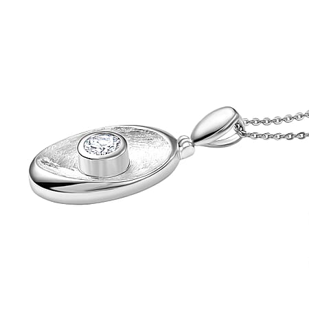 Rhodium Over Sterling Silver - Product card gallery slide 4 (10176693535033)