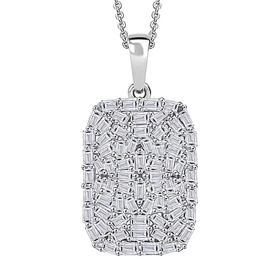 Rhodium Over Sterling Silver - Product card gallery slide 1 (10176693862713)