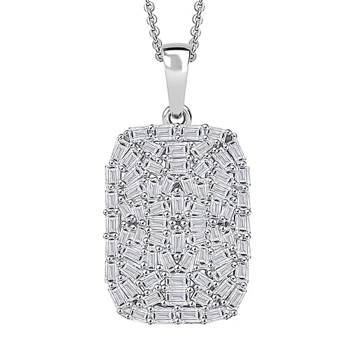 Rhodium Over Sterling Silver - Product card gallery slide 1 (9432935366911)