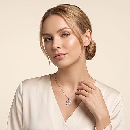 Rhodium Over Sterling Silver - Product card gallery slide 2 (10176693862713)