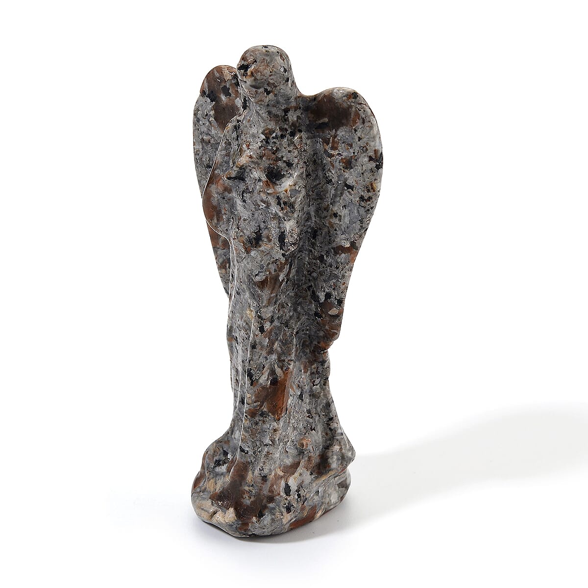 Natural Yooperlite 375.00 ctw Angel and Beaded Stretch Bracelet with Free UV Flash Light image number 4