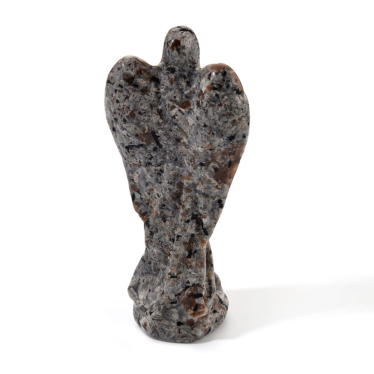 Natural Yooperlite 375.00 ctw Angel and Beaded Stretch Bracelet with Free UV Flash Light image number 5