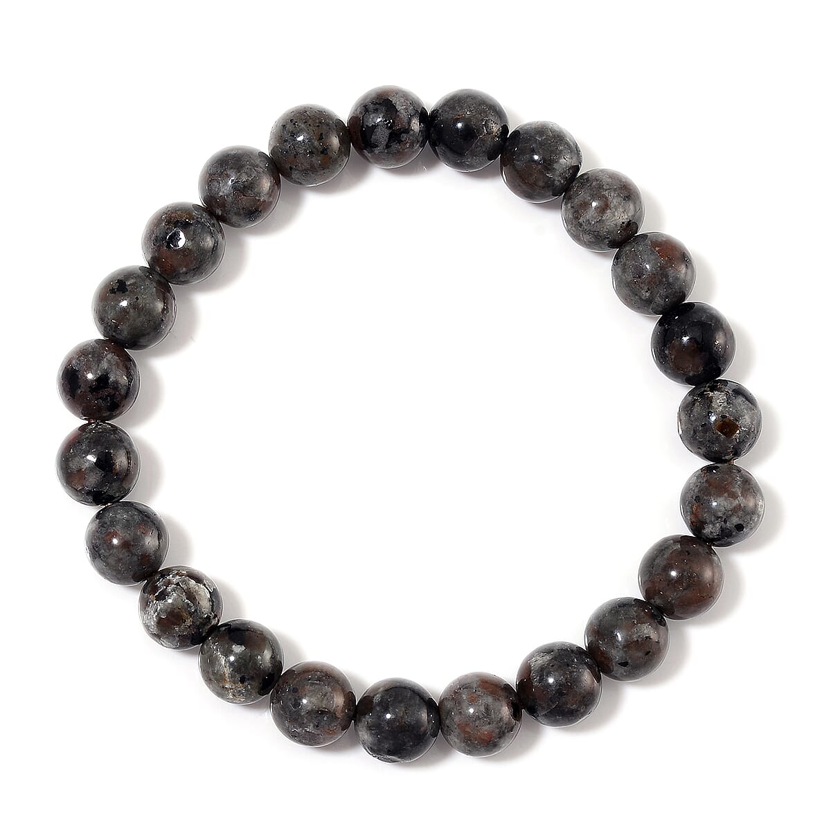 Natural Yooperlite 1655.00 ctw Makaba and Beaded Stretch Bracelet with Free UV Flash Light  image number 6