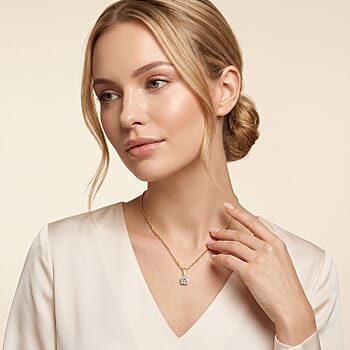 Yellow Gold Over Sterling Silver / 0.50 - Product card gallery slide 2 (10176676299065)