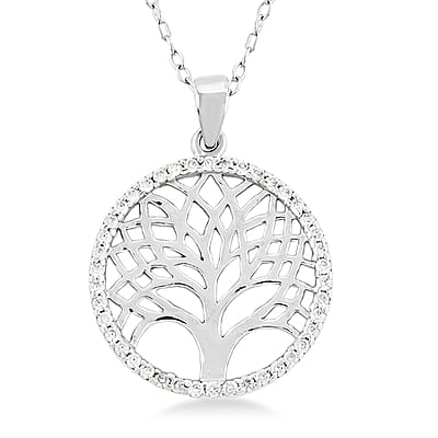 Rhodium Over Sterling Silver - Product card gallery slide 1 (10205757833529)