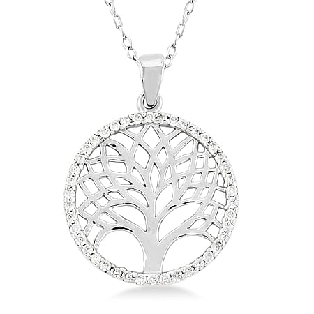 Rhodium Over Sterling Silver - Product card gallery slide 1 (10205757833529)