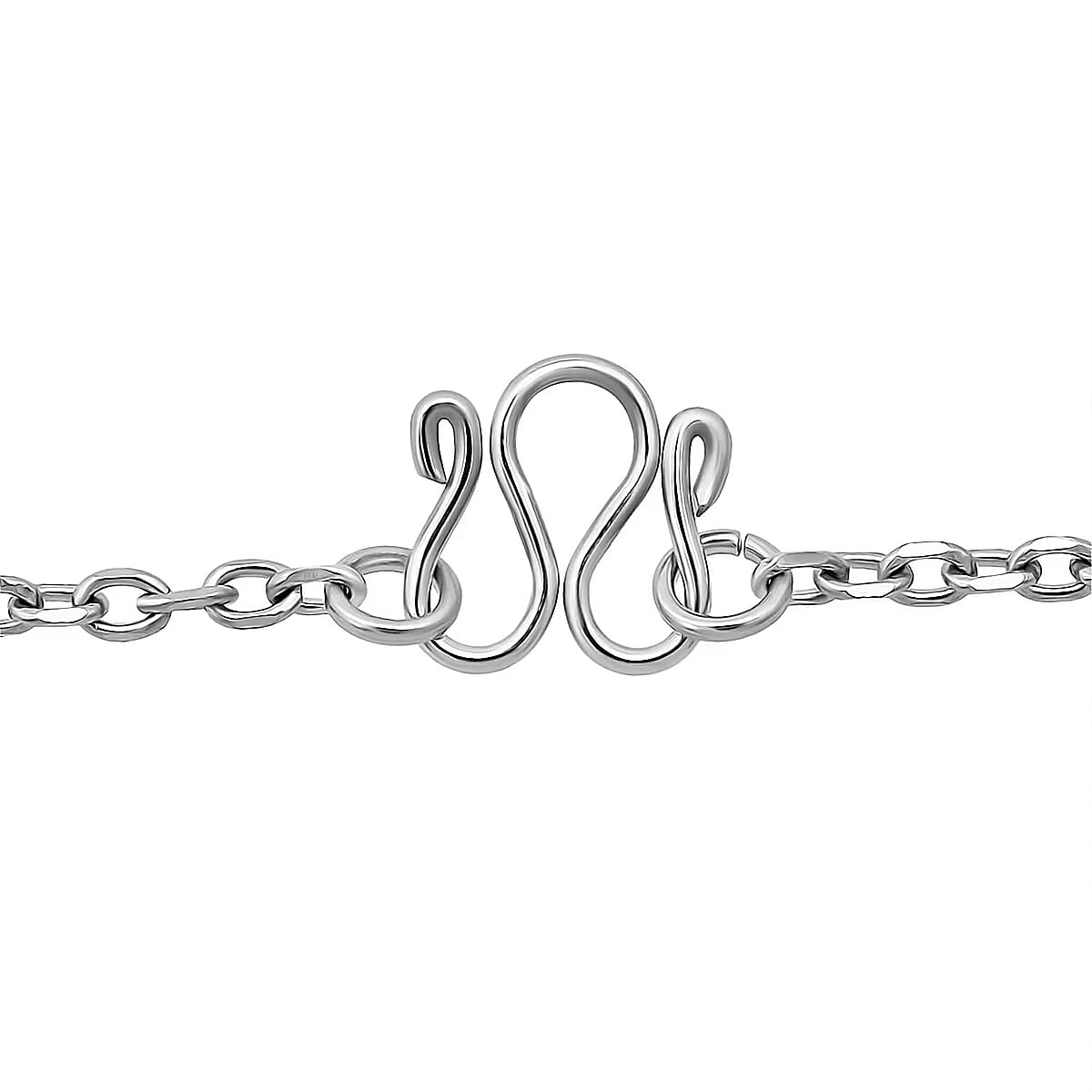 D'Joy Asscher Cut Moissanite 1.90 ctw Pendant in Rhodium Over Sterling Silver with Stainless Steel Necklace 20 Inches image number 7