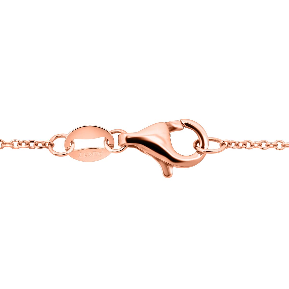 AAAA Patroke Kunzite and G-H SI Luxuriant Lab Grown Diamond 14.35 ctw Soul Bloom Pendant Necklace in 10K Rose Gold 18 Inches image number 5