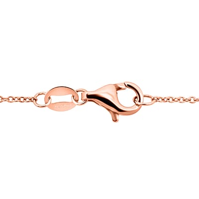 AAAA Patroke Kunzite and G-H SI Luxuriant Lab Grown Diamond 14.35 ctw Soul Bloom Pendant Necklace in 10K Rose Gold 18 Inches