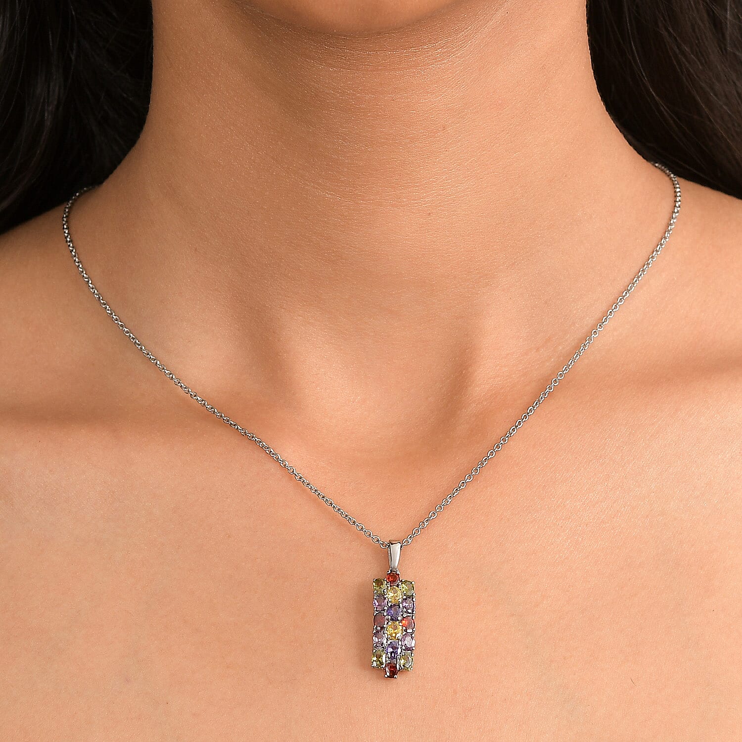 Simulated Multi color Diamond - Product card gallery slide 3 (10146361278747)