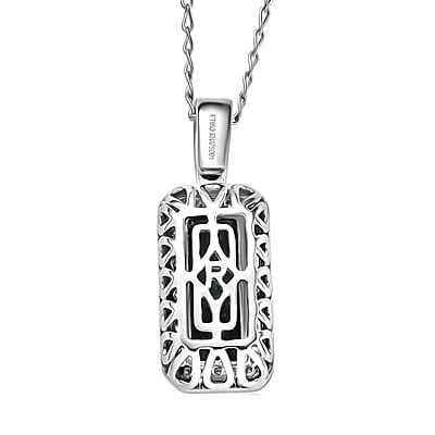 Certified & Appraised Rhapsody AAAA Pirineu Lagoon Tourmaline and E-F VS Diamond 2.88 ctw Pendant Necklace 20 Inches in 950 Platinum 5.38 Grams