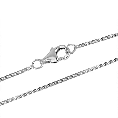 D'Joy Clover Cut Moissanite 3.00 ctw Royal Bloom Pendant Necklace in Rhodium Over Sterling Silver 18 Inches